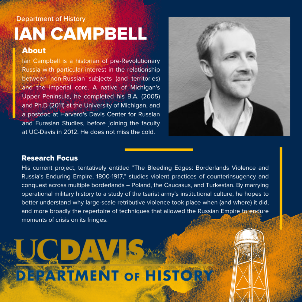 Ian Campbell - Faculty Highlights