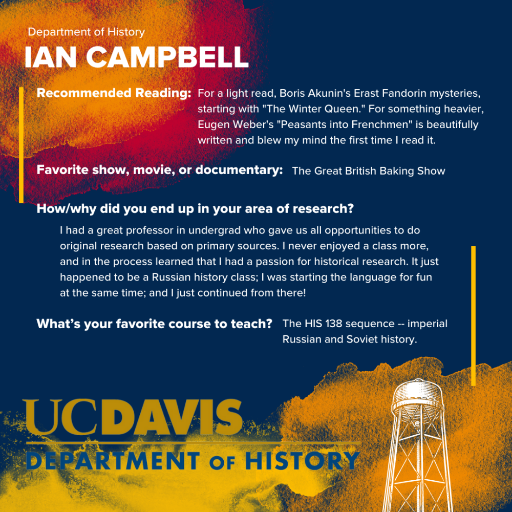 Ian Campbell - Faculty Highlights 2