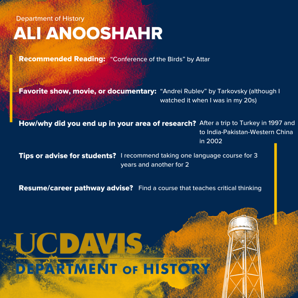 Ali Anooshahr - Faculty Highlights (1)