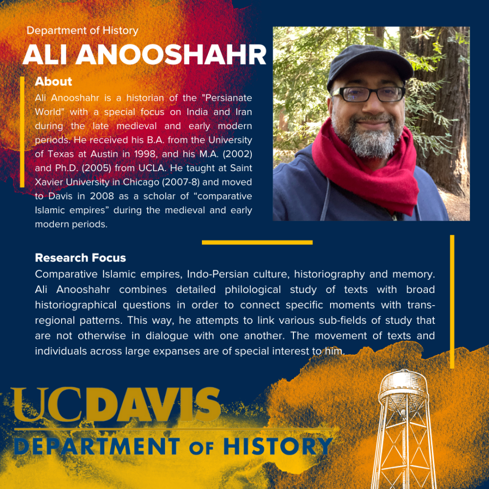 Ali Anooshahr - Faculty Highlights