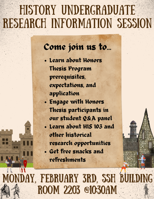 History Honors Info Session