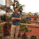 Timothy Orr in Kathmandu, Nepal